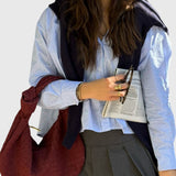 Celeste | Media Suede Kootud Kott Sõlmega