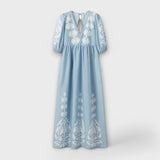 Sílvia - Prinditud Kleit Pingutusteta Elegantsi jaoks