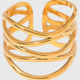 Catalina | Elegantne Roostevaba Terasest Sõrmus