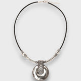 Selena – Boho Vintage kaelakee rõngasripatsiga