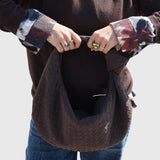 Celeste | Media Suede Kootud Kott Sõlmega