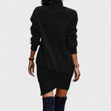 Nicolas - Pikade varrukatega casual kleit