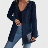 Valentino - Elegantne Hall Kardigan Kapuutsiga Naistele