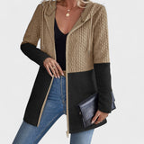 Valentino - Elegantne Hall Kardigan Kapuutsiga Naistele