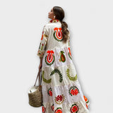 Marcela - Elegantne lilleline kleit