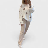 Mila - Segakotoonist südamega kampsun