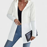 Valentino - Elegantne Hall Kardigan Kapuutsiga Naistele