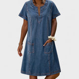 Julia - Pehme denim kleit