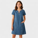 Julia - Pehme denim kleit