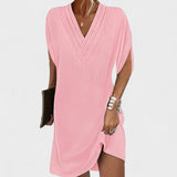 Helena - Elegantne Kleit Avatud Varrukatega