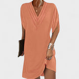 Helena - Elegantne Kleit Avatud Varrukatega