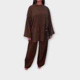 Ingrid - Pluss Suurus Komplekt - Ribatud Stiil