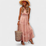 Lola - Boho pitsiga maxi kleit