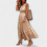 Lola - Boho pitsiga maxi kleit