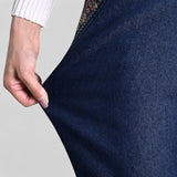 Elisa - Naiste teksad küljetaskutega ja elastse vööga