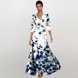 Inês - Elegantse varrukaga naiste kleit